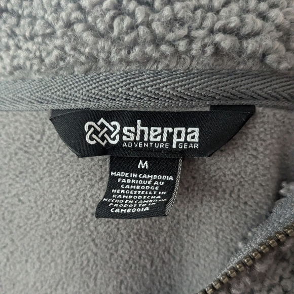 Grey pull over fleece - Picture 4 of 4